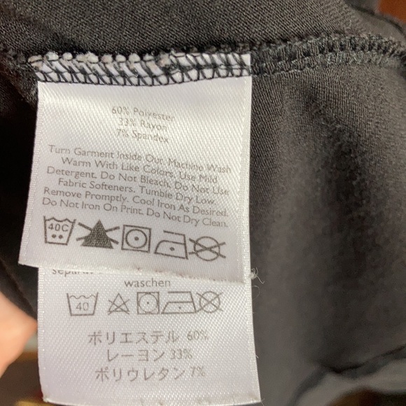 Eddie Bauer Black Aster Crossover Dress Large - Picture 6 of 6